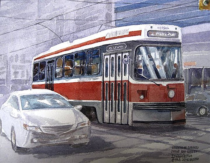 Toronto Street Car – Jhun Ciolo Diamante